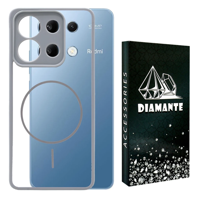 کاور دیامانته مدل MaGray Bk مناسب برای گوشی موبایل شیائومی Redmi Note 13 4G