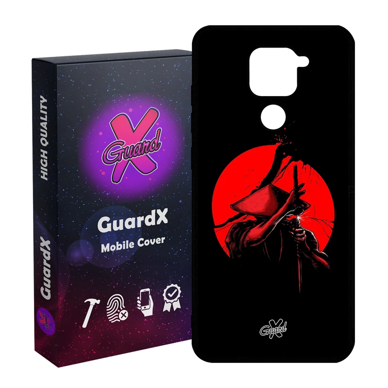 کاور گارد ایکس طرح Samurai مدل Glass10251 مناسب برای گوشی موبایل شیائومی Redmi Note 9