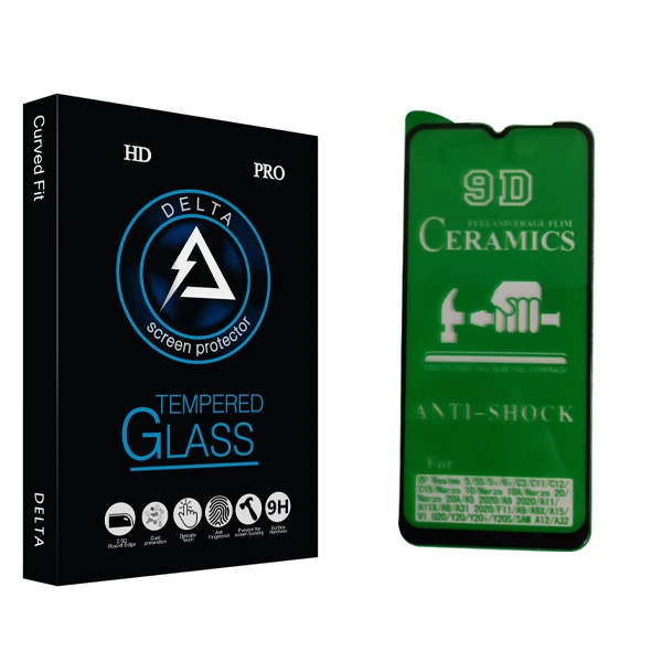 محافظ صفحه نمایش سرامیکی دلتا مدل HD مناسب برای گوشی موبایل سامسونگ A12