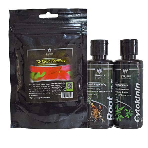 پکیج مخصوص رشد ریشه و پاجوش دهی پروتکت نیچر مدل Pro وزن 400 گرم مجموعه 3 عددی پکیج مخصوص رشد ریشه و پاجوش دهی پروتکت نیچر مدل Pro وزن 400 گرم مجموعه 3 عددی