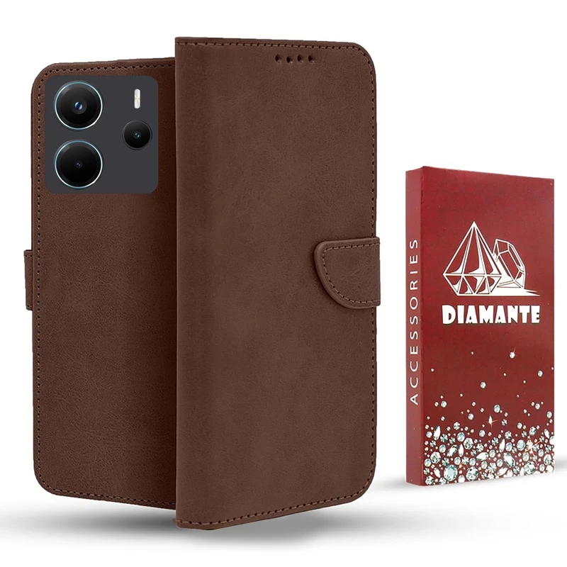 کیف کلاسوری دیامانته مدل Nezhad Ros مناسب برای گوشی موبایل شیائومی Redmi Note 14 4G