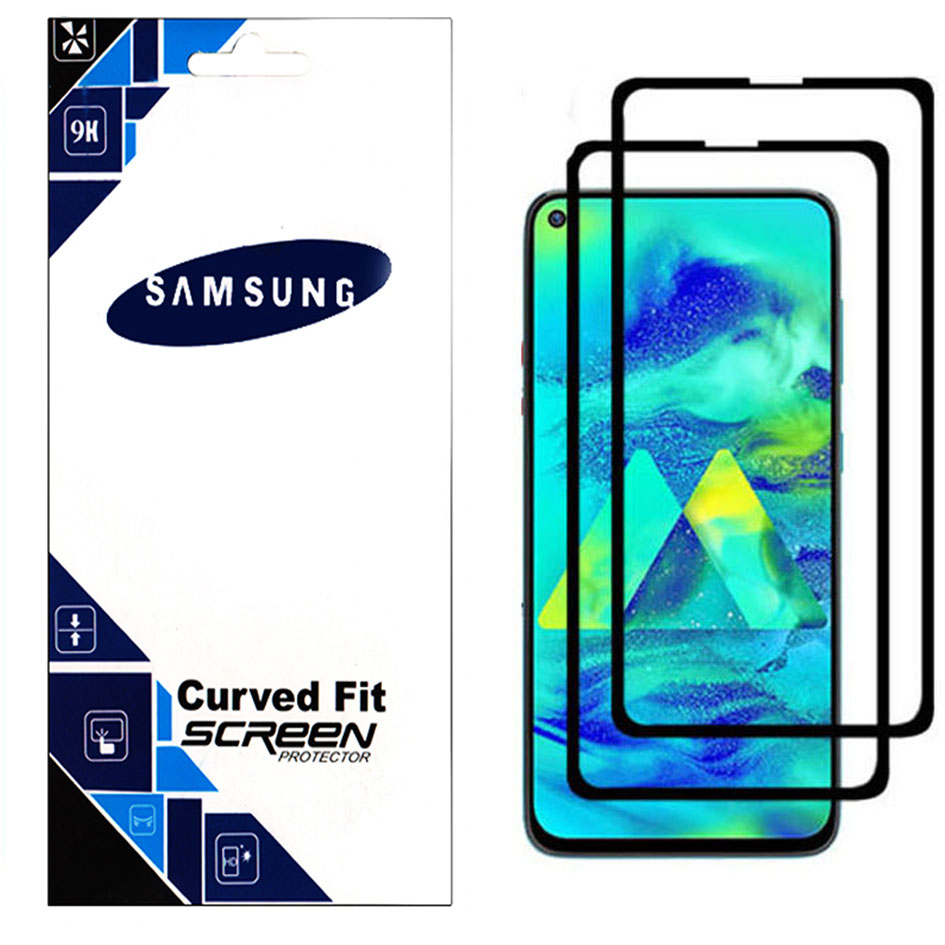 محافظ صفحه نمایش مدل GSF مناسب برای گوشی موبایل سامسونگ Galaxy A60 بسته 2عددی