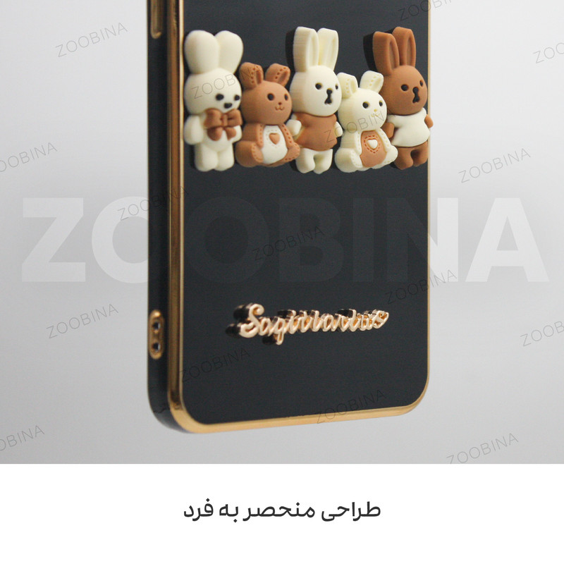 کاور زوبینا مدل Rabbit مناسب برای گوشی موبایل سامسونگ Galaxy A21s 1