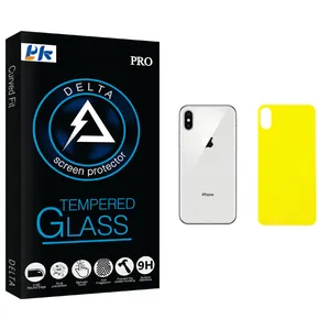 PK Delta Glass Back Protector For Apple iPhone X