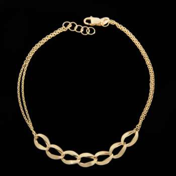 دستبند طلا زنانه طلای مستجابی کد 67146