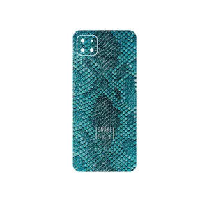 MAHOOT Blue Snake Skin Cover Sticker for Samsung Galaxy A22 5G