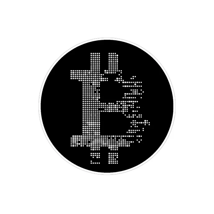 استیکر لپ تاپ ماسا دیزاین طرح Bitcoin مدل STKJO