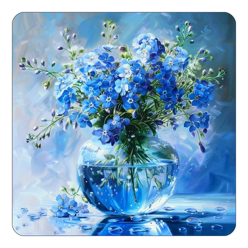 مگنت کاکتی طرح نقاشی رنگ روغن مدل mp70397