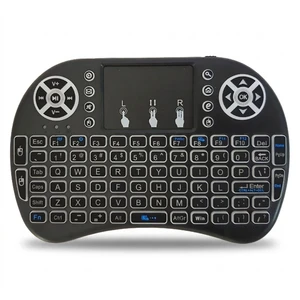 مینی کیبورد بی سیم کد 1020001125، سوییچ ممبران، portable، نورپردازی led rgb