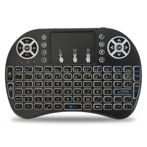 مینی کیبورد بی سیم کد 1020001125، سوییچ ممبران، Portable، نورپردازی LED RGB