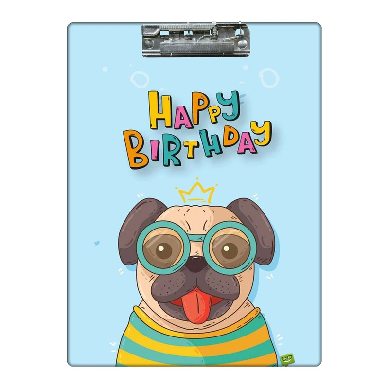 تخته شاسی طرح تولدت مبارک  با تم هاپویی کد  8851253 سایز A4