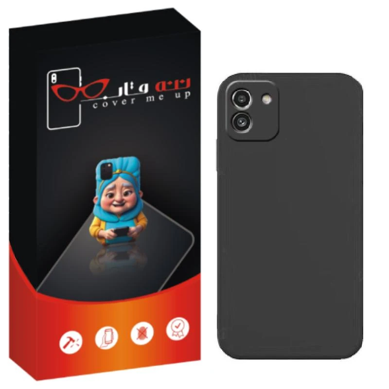 کاور ننه قاب مدل سیلیکونی پاک کنی مناسب برای گوشی موبایل سامسونگ Galaxy A03