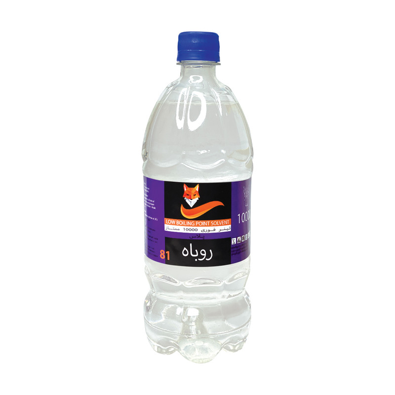 تینر فوری روباه مدل 10000 ممتاز کد 81 حجم 1 لیتر تینر فوری روباه مدل 10000 ممتاز کد 81 حجم 1 لیتر