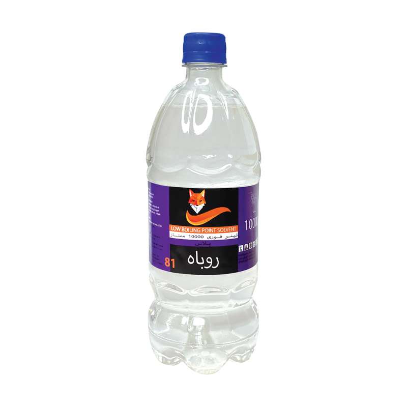 تینر فوری روباه مدل 10000 ممتاز کد 81 حجم 1 لیتر تینر فوری روباه مدل 10000 ممتاز کد 81 حجم 1 لیتر