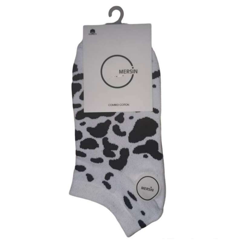 جوراب ساق کوتاه مدل گاوی