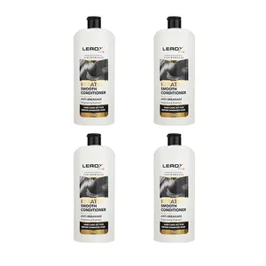 شامپو و نرم کننده مو لروکس مدل KERATIN وزن 550 گرم مجموعه 4 عددی
