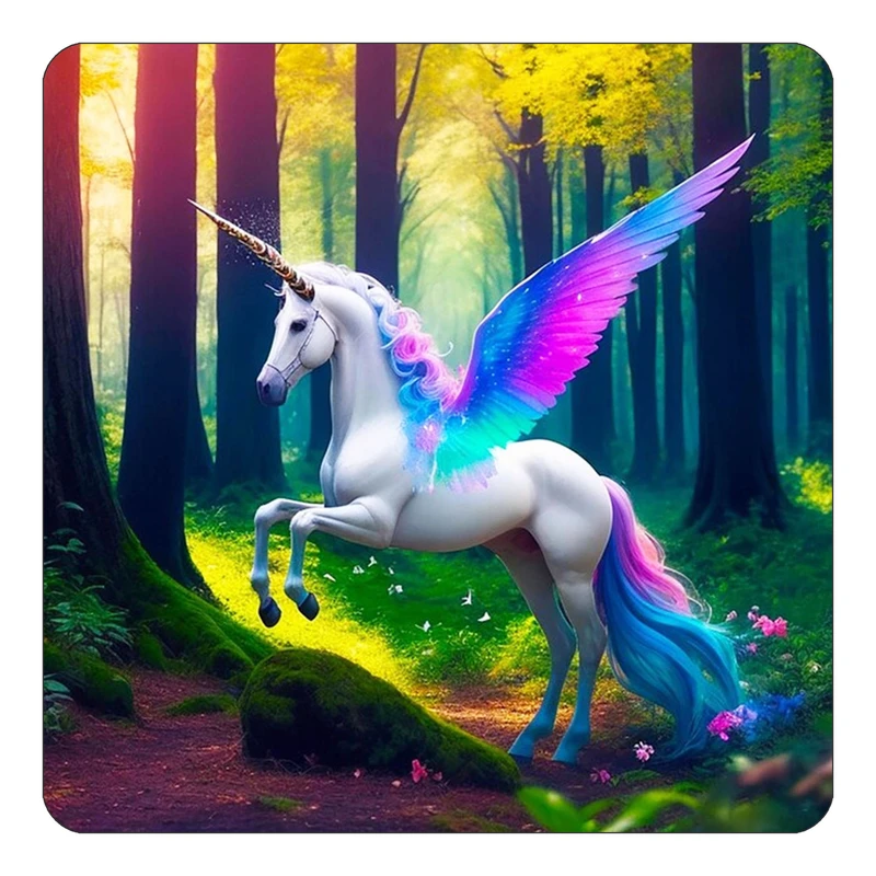 مگنت کاکتی طرح اسب تک شاخ و یونیکورن مدل mp29354