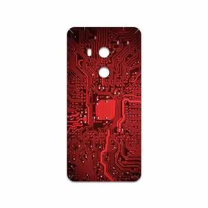 MAHOOT Red Printed Circuit Board Cover Sticker for HTC U11 Eyes