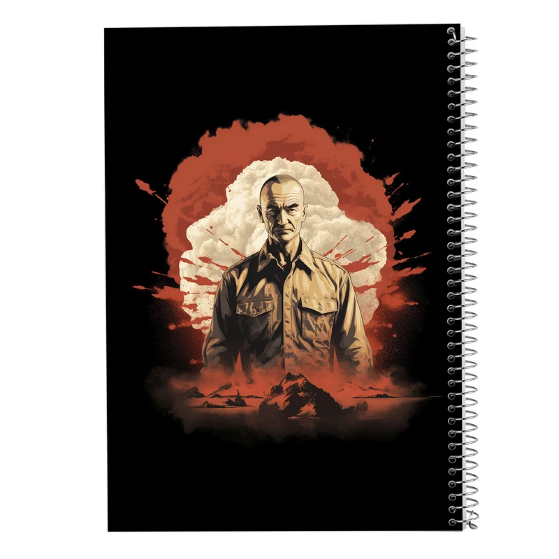 دفتر ژورنال نویسی 50 برگ مدوپد مدل نقطه ای طرح Oppenheimer کد DF2673