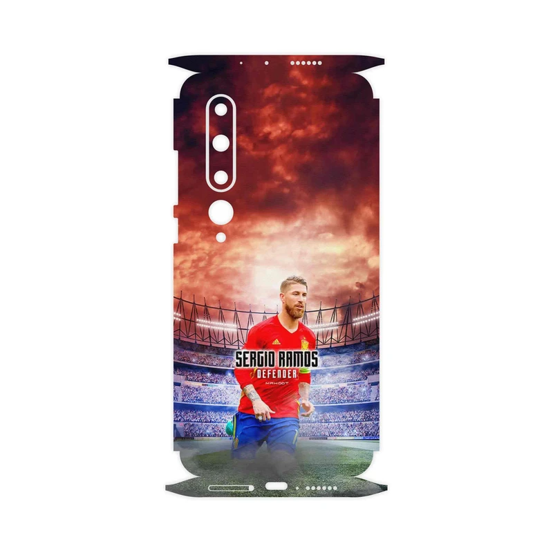 برچسب پوششی ماهوت مدل Sergio Ramos-FullSkin مناسب برای گوشی موبایل شیائومی Mi 10 5G