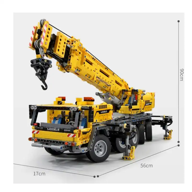 ساختنی 2590 تکه مولد کینگ مدل جرثقیل