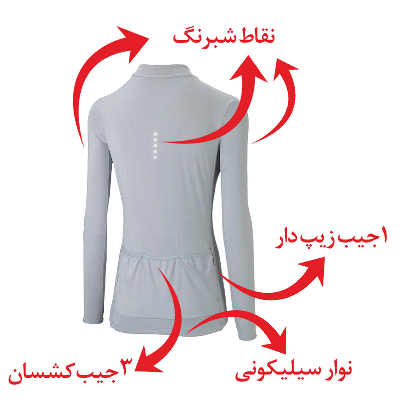 سویشرت ورزشی زنانه کرین مدل 002