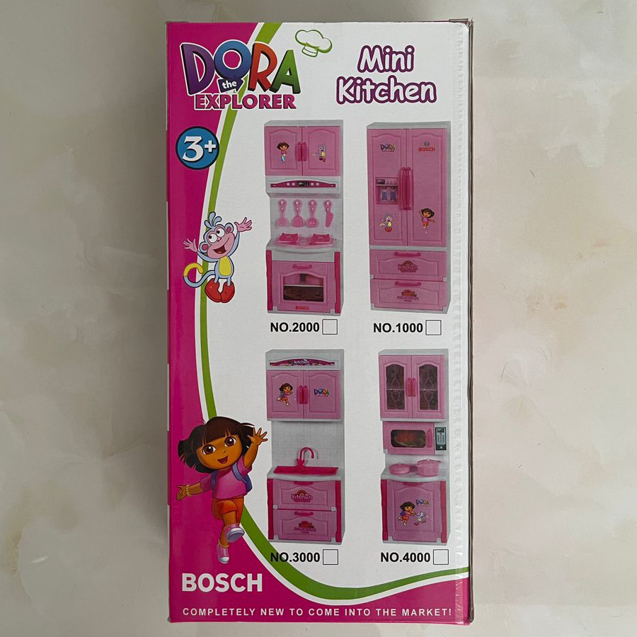 ست اسباب بازی آشپزخانه مدل دورا طرح گاز