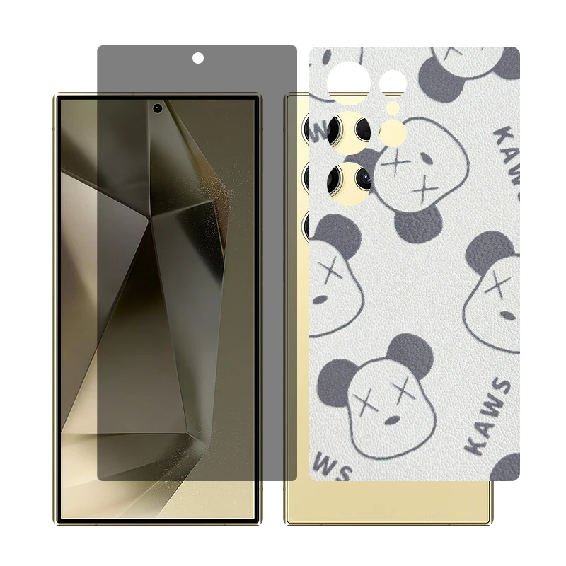 محافظ صفحه نمایش حریم شخصی گلس مدل Together مناسب برای گوشی موبایل سامسونگ S24 Ultra به همراه برچسب پوششی