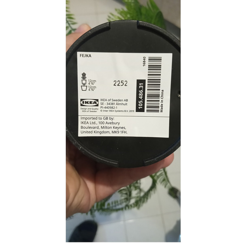 گلدان به همراه گل مصنوعی ایکیا مدل FEJKA 631 گلدان به همراه گل مصنوعی ایکیا مدل FEJKA 631