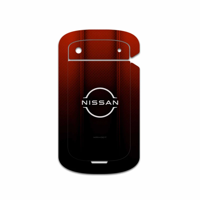 برچسب پوششی ماهوت مدل Nissan-Logo مناسب برای گوشی موبایل بلک بری Bold Touch 9900