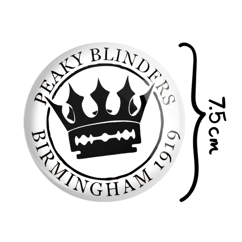 آینه جیبی خندالو مدل سریال پیکی بلایندرز Peaky Blinders  کد 3198