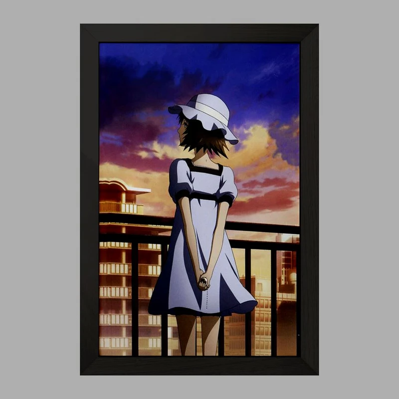 تابلو خندالو مدل مایوری انیمه اشتاینز گیت  کد 17503