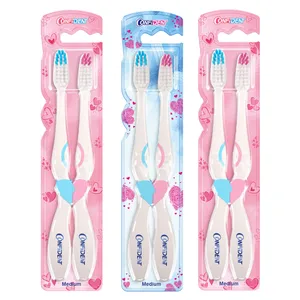 مسواک کانفیدنت مدل CT-Biform با برس متوسط سه بسته 2 عددی