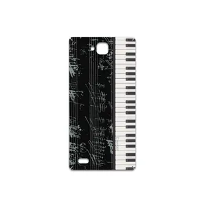 MAHOOT Piano-Instrument Cover Sticker for Honor 3C