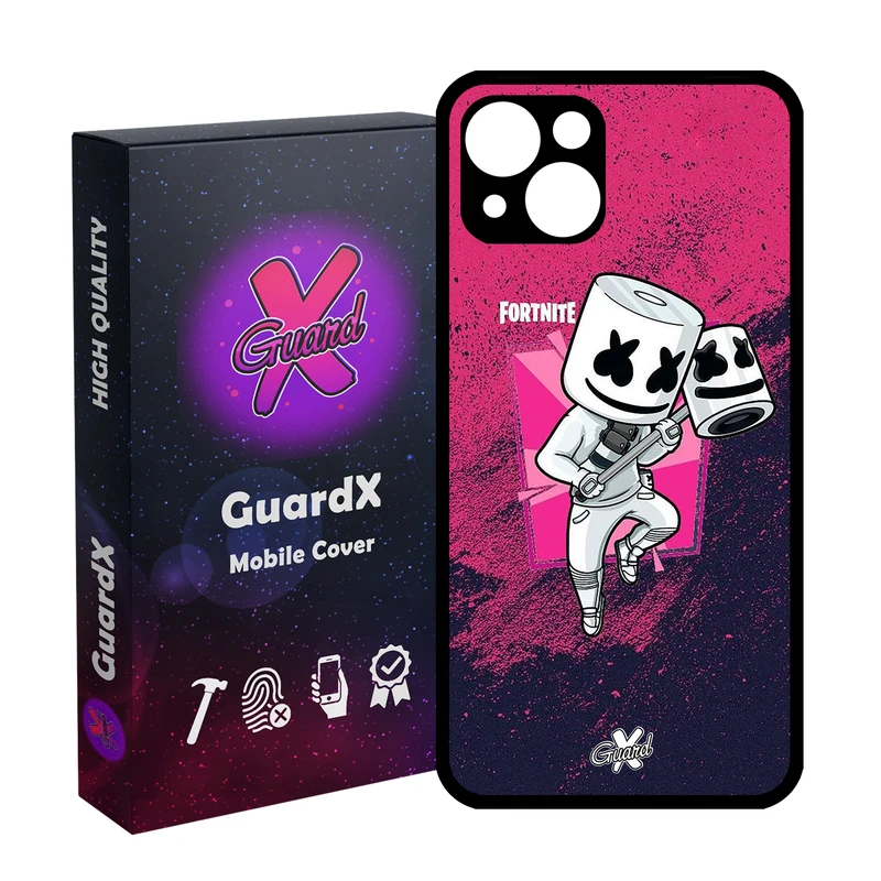 کاور گارد ایکس طرح Fortnite مدل Glass10031 مناسب برای گوشی موبایل اپل iPhone 13