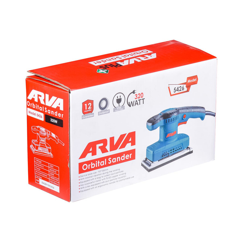 دستگاه سنبادهزن 320 وات آروا مدل 5426 دستگاه سنبادهزن 320 وات آروا مدل 5426