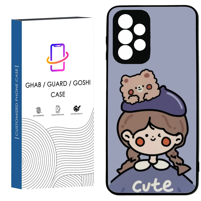 کاور قاب گارد گوشی طرح دخترانه کد 13- TPU مناسب برای گوشی موبایل سامسونگ Galaxy A53