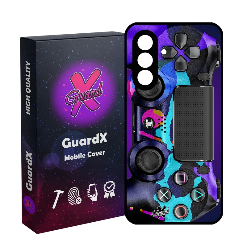 کاور گارد ایکس طرح PS4 Controller مدل 10089 مناسب برای گوشی موبایل سامسونگ Galaxy A56 / A56 5G