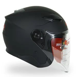 کلاه کاسکت بدون فک ردلاین مدل 956+blk matt