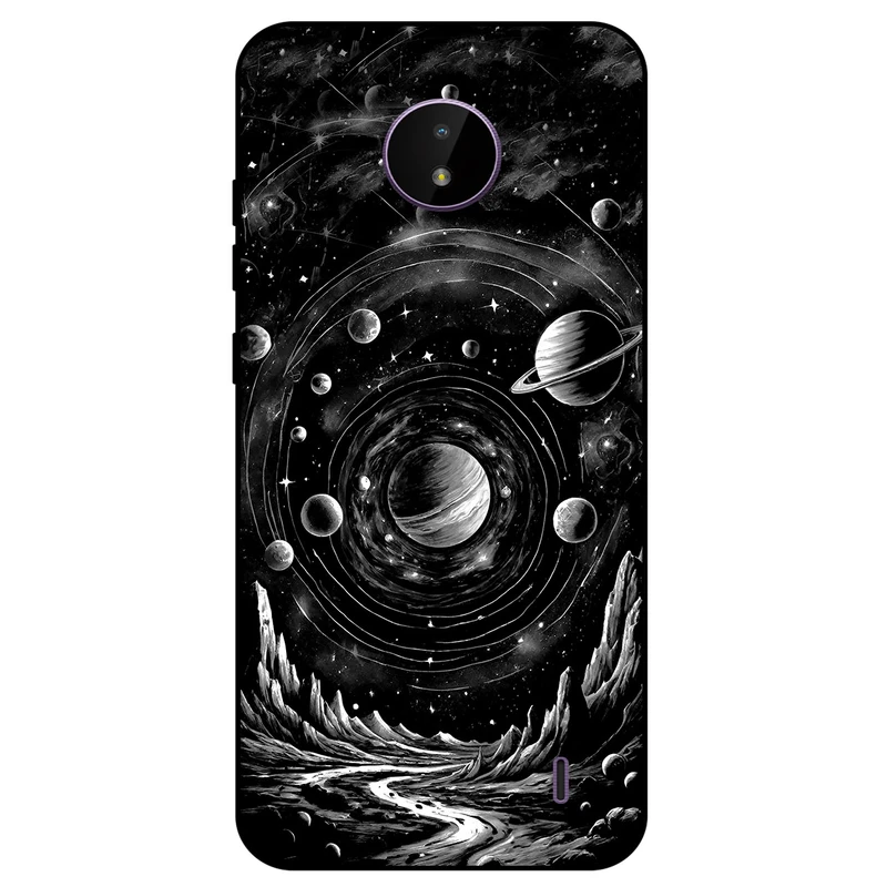 کاور مگافون طرح مریخ مدل 7424 مناسب برای گوشی موبایل نوکیا C10 / C20