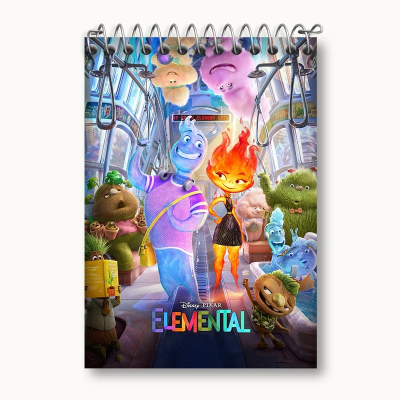 دفتر یادداشت 50 برگ خندالو مدل بنیادین Elemental کد 31038
