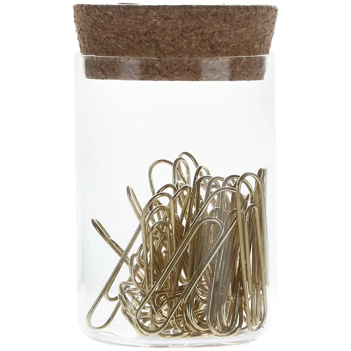 گیره کاغذ کلیپس مدل AROMA بسته 40 عددی
