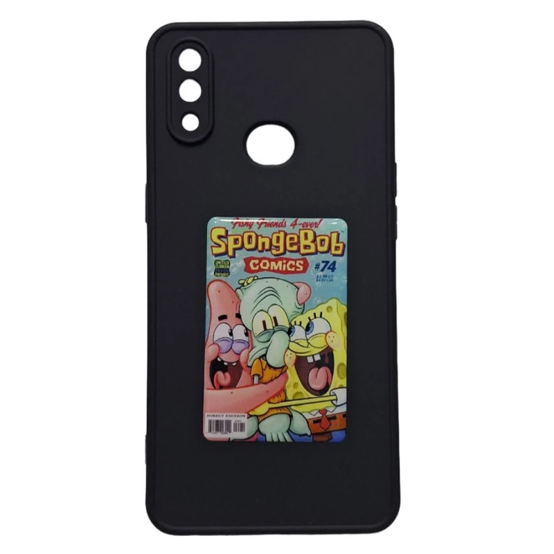 کاور طرح باب اسفنجی مدل A10s مناسب برای گوشی موبایل سامسونگ Galaxy A10S