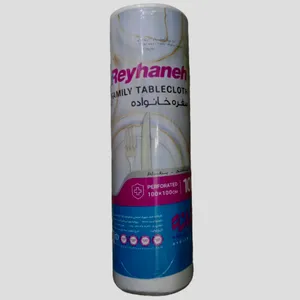 سفره یکبار مصرف ریحانه مدل خانواده رول 100 متری