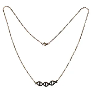 گردنبند دست ساز زنانه طرح DNA