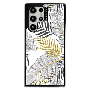 AKAM AMCWSGS22U-LEAVES5 Cover For Samsung Galaxy S21 Ultra
