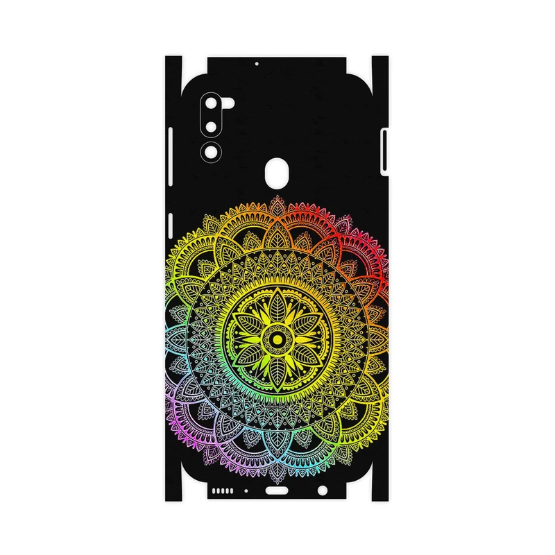 برچسب پوششی ماهوت مدل Mandala Design 4-FullSkin مناسب برای گوشی موبایل سامسونگ Galaxy M21 (2021) Edition