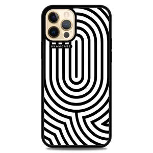 AKAM AMC-WA12PRO-ALPHAZEBRABET-17 Cover For Apple iPhone 12 Pro