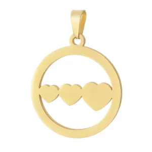 Mika Jewellery 0110004 18K Gold Heart Pendant