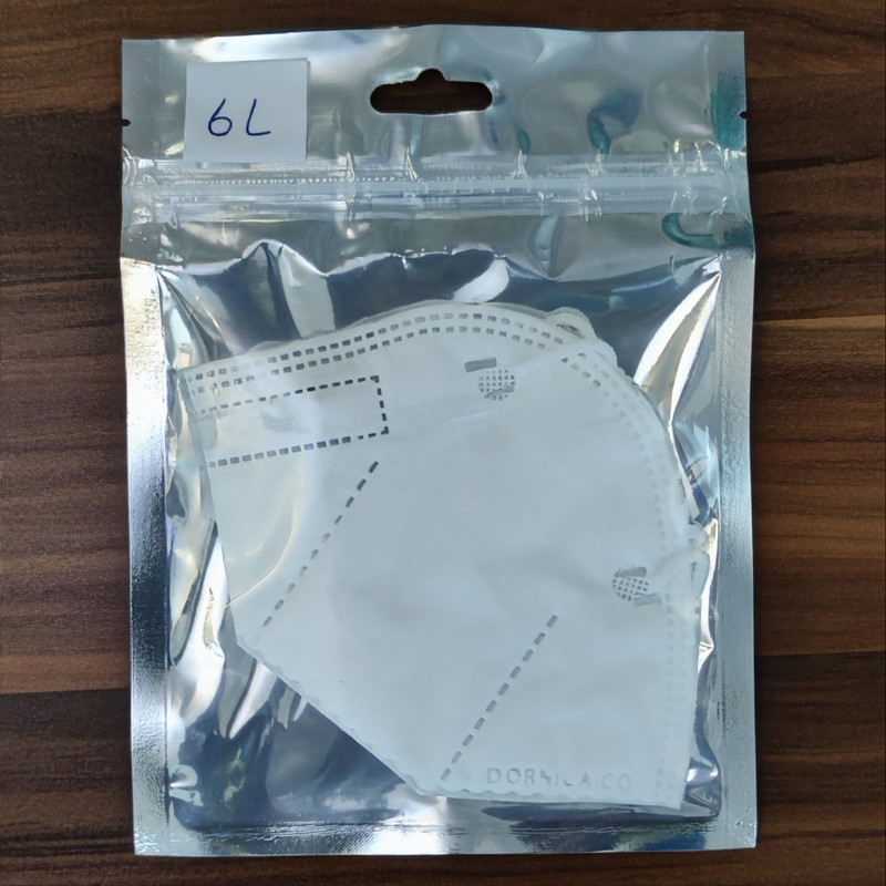 ماسک تنفسی درنیکا مدل N95 شش لایه بسته 10 عددی